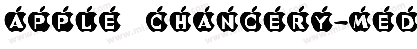 apple chancery-mediu字体转换